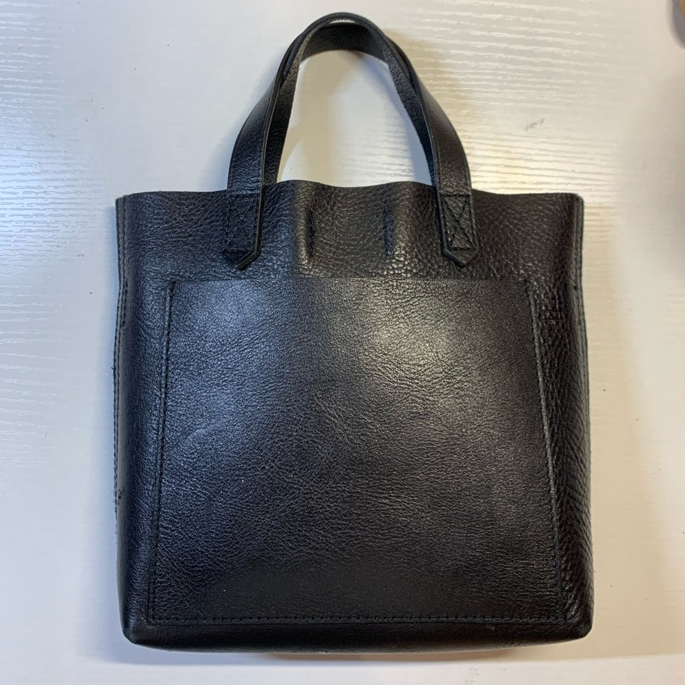 Madewell Small Leather Transport Tote